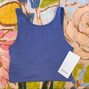 NWT Lululemon Power Pivot Everlux Cropped Tank